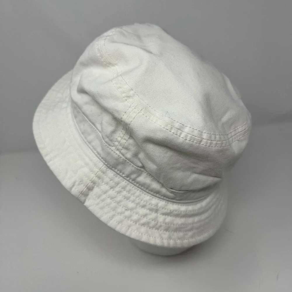 Adidas Originals Trefoil Bucket Hat White Cotton One Size OSFA RN 90288